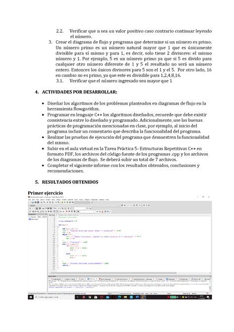 Solution Pr Ctica Estructuras Repetitivas C Studypool