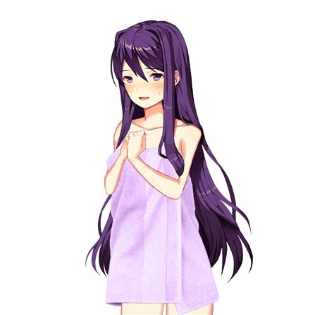 Fresh Outta The Shower Yuri Sprite Ddlc