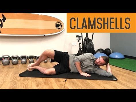 Clamshells Glute Med Strengthening Exercise YouTube