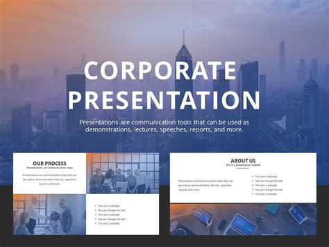 Free Company Profile Powerpoint Templates And Presentation Slides