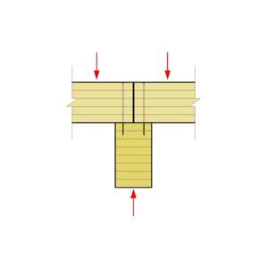 Beam Perpendicular To Wall Connected To Face Of Wall Woodworks Wood