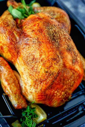 Garlic Herb Butter Thanksgiving Turkey Recipe No 2 Pencil