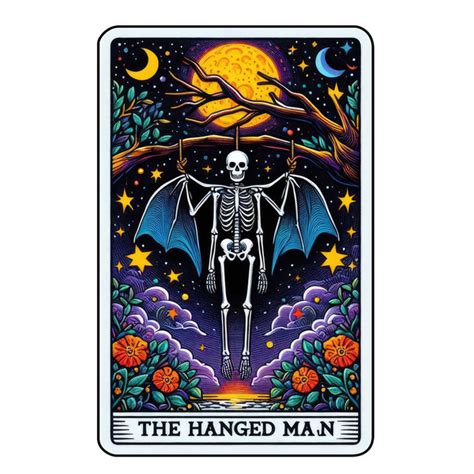 20 Funny Skeleton Tarot Cards Digital File