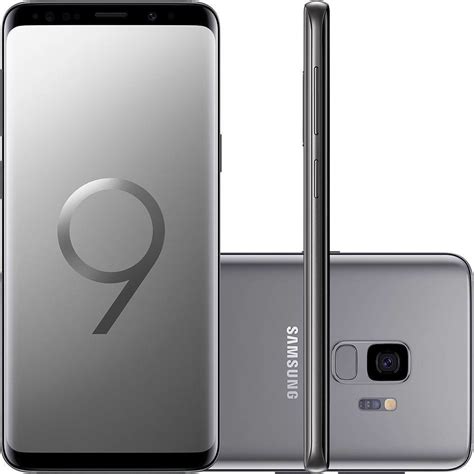 Smartphone Samsung Galaxy S9 Plus Cinza 128gb Tela Infinita De 62