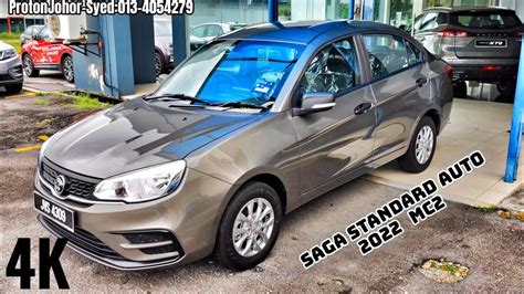 Proton Saga Standard Auto Mc Kelabu Jet Grey Memang Lawaaaa Youtube