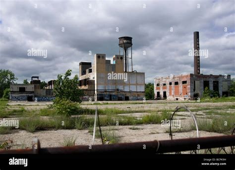 Detroit Abandonn Usine Banque De Photographies Et Dimages Haute