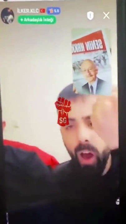 Bir provokatör Kılıçdaroğlu pankartı taşıyan kişileri vuracağını