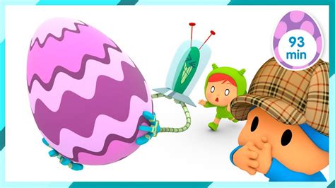 🎁 Pocoyo In English An Easter Surprise 93 Min Full Episodes