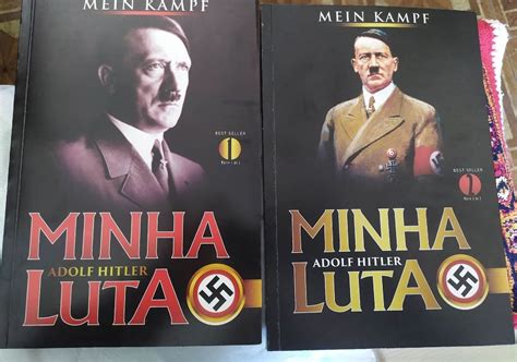 Livro Mein Kampf Adolf Hitler Minha Luta Livro Best Seller Nunca