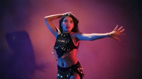 Sensual Brunette Arabic Woman Belly Danc Stock Video Pond5