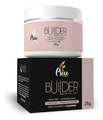 Psiu Gel Linha Builder Nude Pink Hard G Parcelamento Sem Juros