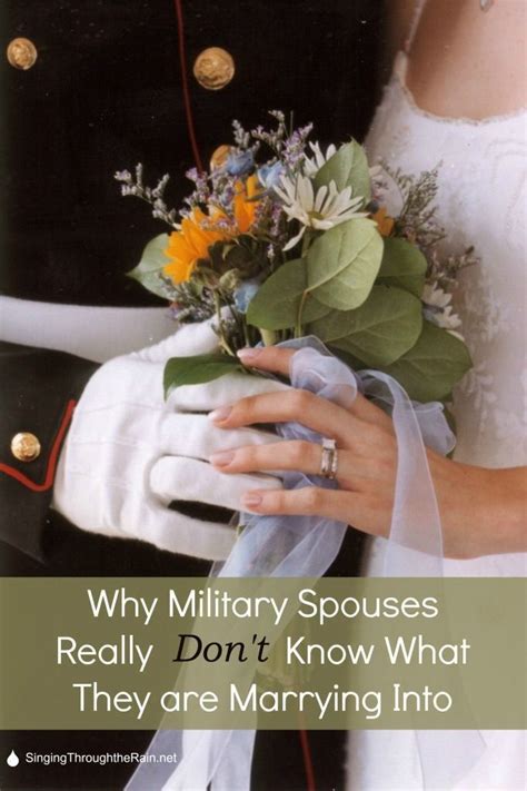 Why Military Spouses Really Dont Know What They Are Marrying Into I