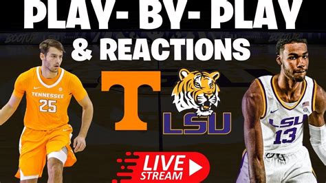 18 Tennessee Volunteers Vs 21 Lsu Tigers Live Stream Play Byplay