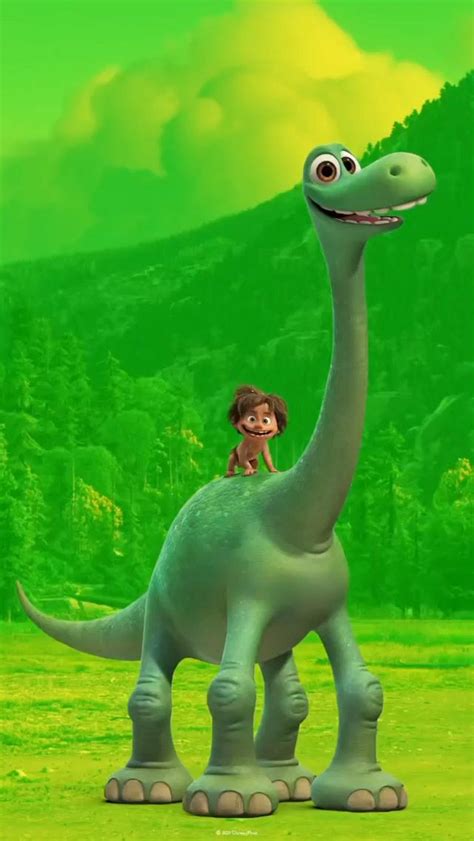 Arlo Y Spot Wallpaper Un Gran Dinosaurio El Viaje De Arlo Cosas De