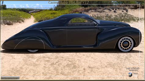 PW Customizable Hot Rod V Daz D