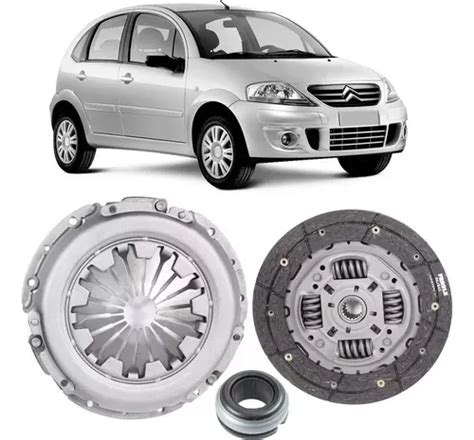 Kit Embreagem Citroen C3 1 4 8v Flex 2006 2007 2008 2009 010