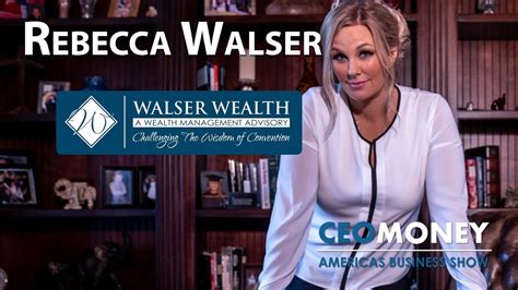 Top 100 US Advisor Rebecca Walser On What Is Wrong With Your 401k YouTube