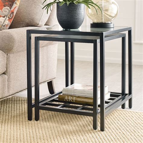 Mackintosh Nesting End Tables Hammary Furniture Cart