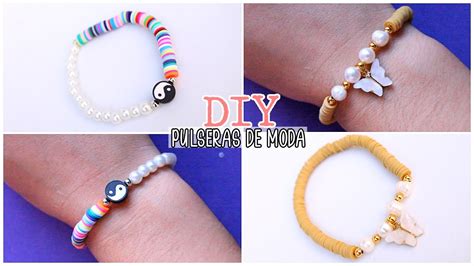 Como Hacer Pulseras Con Hilo El Sticocuentas De Fimo Perlas Parte