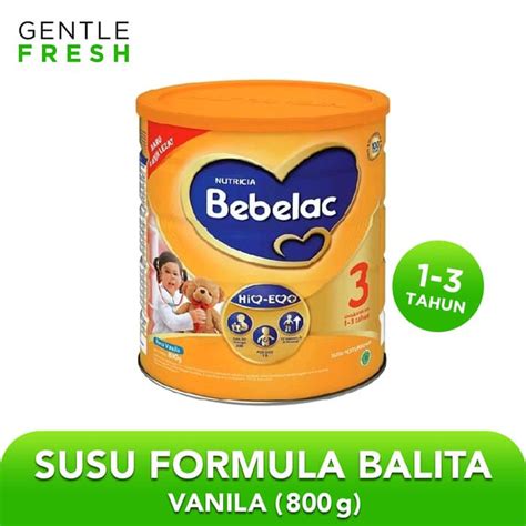 Jual Bebelac 3 HiQ EQ Susu Formula Utk Anak 1 3 Tahun Rasa Vanilla