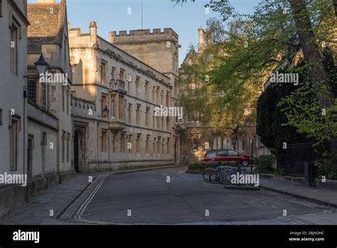 Pembroke College Oxford Stock Photo Alamy