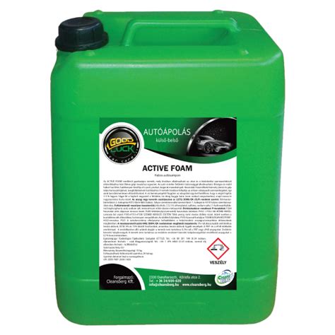 ACTIVE FOAM - Cleansberg Kft. - Minőségi tisztítószerek, motorolajok és ...