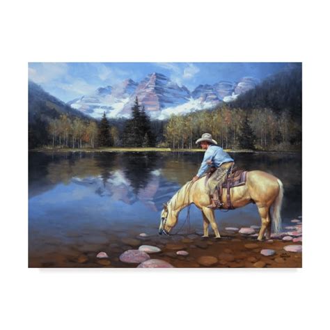 Trademark Fine Art 'Colorado Cowboy' Canvas Art by Jack Sorenson ...