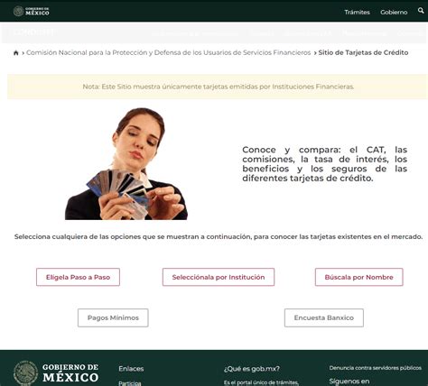 Estos Son Los Comparadores De Tarjetas De Crédito De Banxico Y Condusef