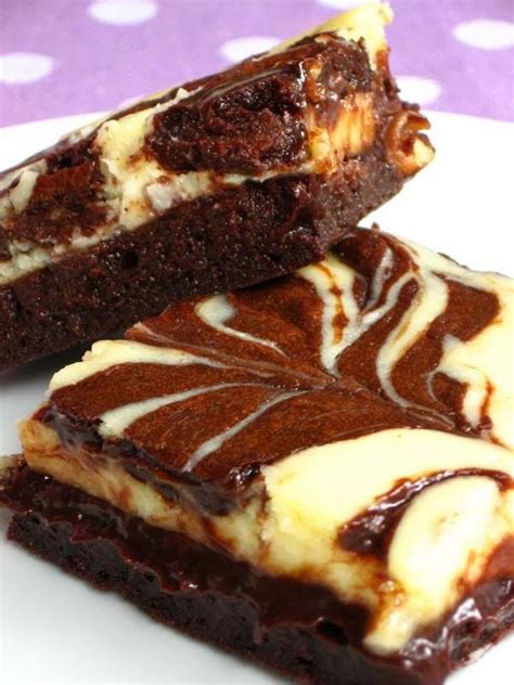 Cheesecake Marbled Brownies Recipe — Dishmaps