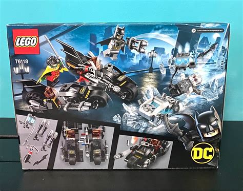 Lego 76118 Batman Mr Freeze Batcycle battle, Hobbies & Toys, Toys ...