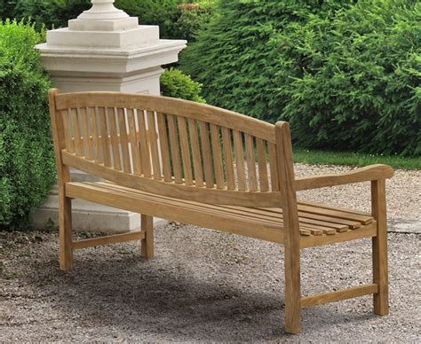 Ascot Seater Teak Garden Bench M