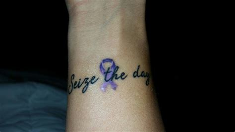 My Tattoo Reminding Me To Seize The Day In A Different Way Epilepsy