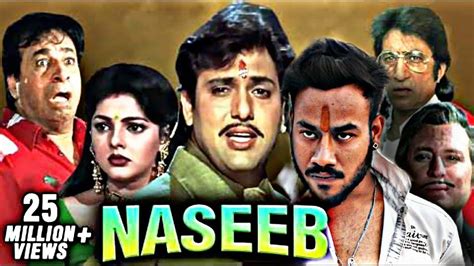 Naseeb Full Hd Movie Kader Khan Govinda Mamta Kulkarni