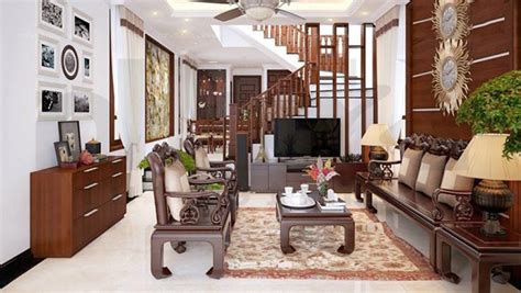 Sofa Gỗ đẹp Cho Không Gian Phòng Khách Nhà ống Amia Nội Thất đẹp Giá Rẻ Tại Kho