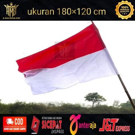 Bendera Merah Putih Ukuran 180×120 Lazada Indonesia