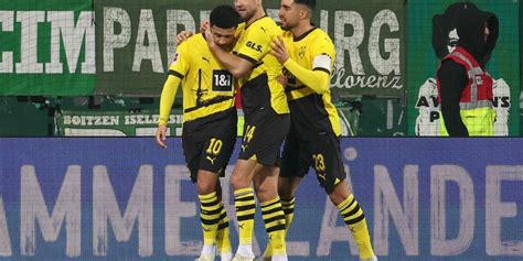 BVB Gewinnt Beim SV Werder Bremen Live Ticker Zum Nachlesen