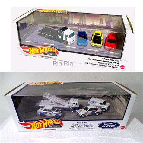 Jual Hot Wheels Diorama Paket Civic Dan Ford Kota Surabaya Ria Indrawati Tokopedia
