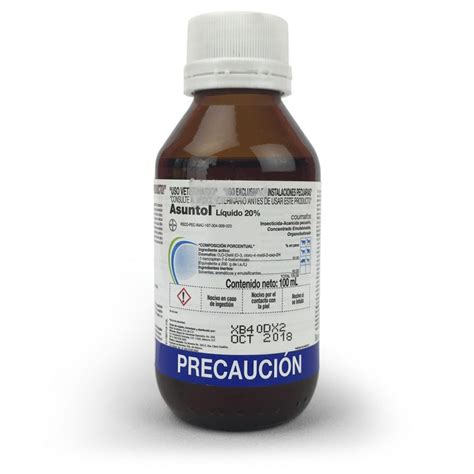 Asuntol liquido 20 Del Ángel Clinica Veterinaria