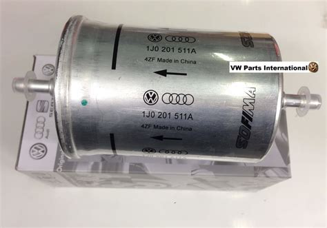 Vw Golf Mk4 Gti R32 Fuel Filter X1 Genuine New Oem Vw Part 1j0201511a Vw Parts International