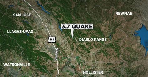 Magnitude 37 Earthquake Strikes Near San Jose Cbs San Francisco