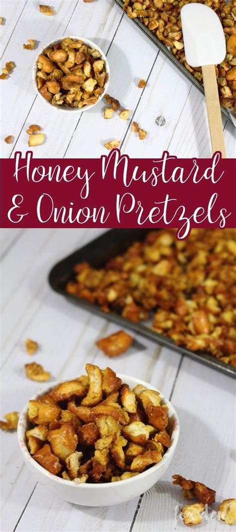 Copycat Honey Mustard Onion Pretzels Recipe