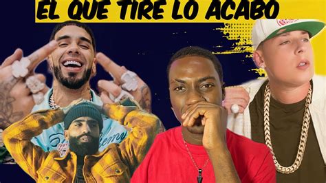 Anuel Reacciona Y Se Burla De Arc Ngel Mientras Cosculluela Amenaza