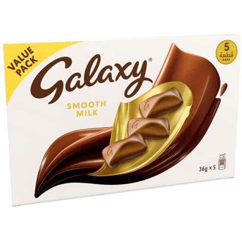 Galaxy Smooth Milk Chocolate Bar Value Pack 5 X 36g Pinoyhyper