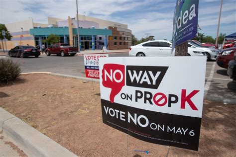 Prop K Climate Charter Rejected By El Paso Voters