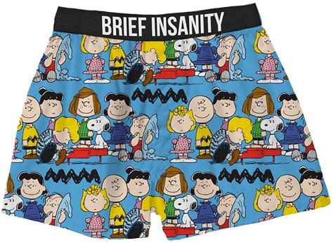 Brief Insanity Snoopy Friends Boxers X Large Shopstyle