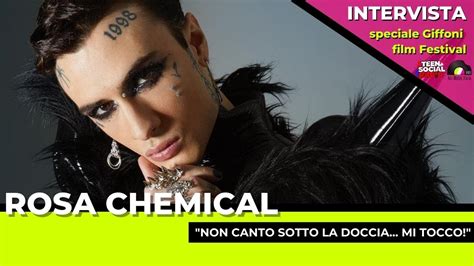 Rosa Chemical Intervista Dal Giffoni Film Festival Youtube