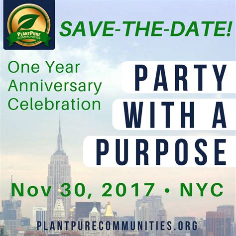 NYC Event Poster | PlantPure Communities