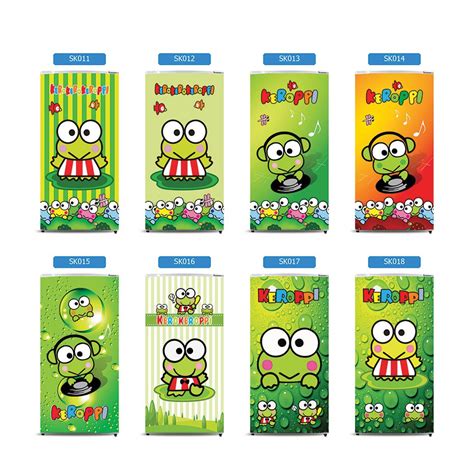 Jual Stiker Kulkas 1 Dan 2 Pintu Motif Keroppi 2 Shopee Indonesia