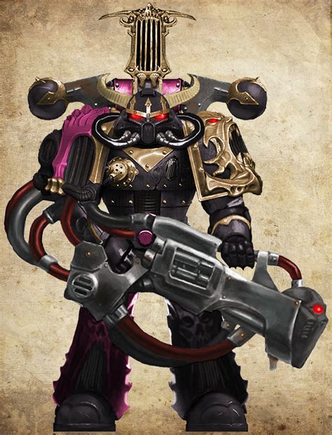 Wh40k Black Legion Noise Marine Mk Ii By Hammerthetank On Deviantart