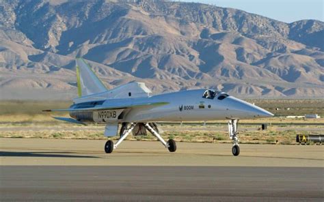 Supersonic Aircraft Completes Successful Test Flight In Usa